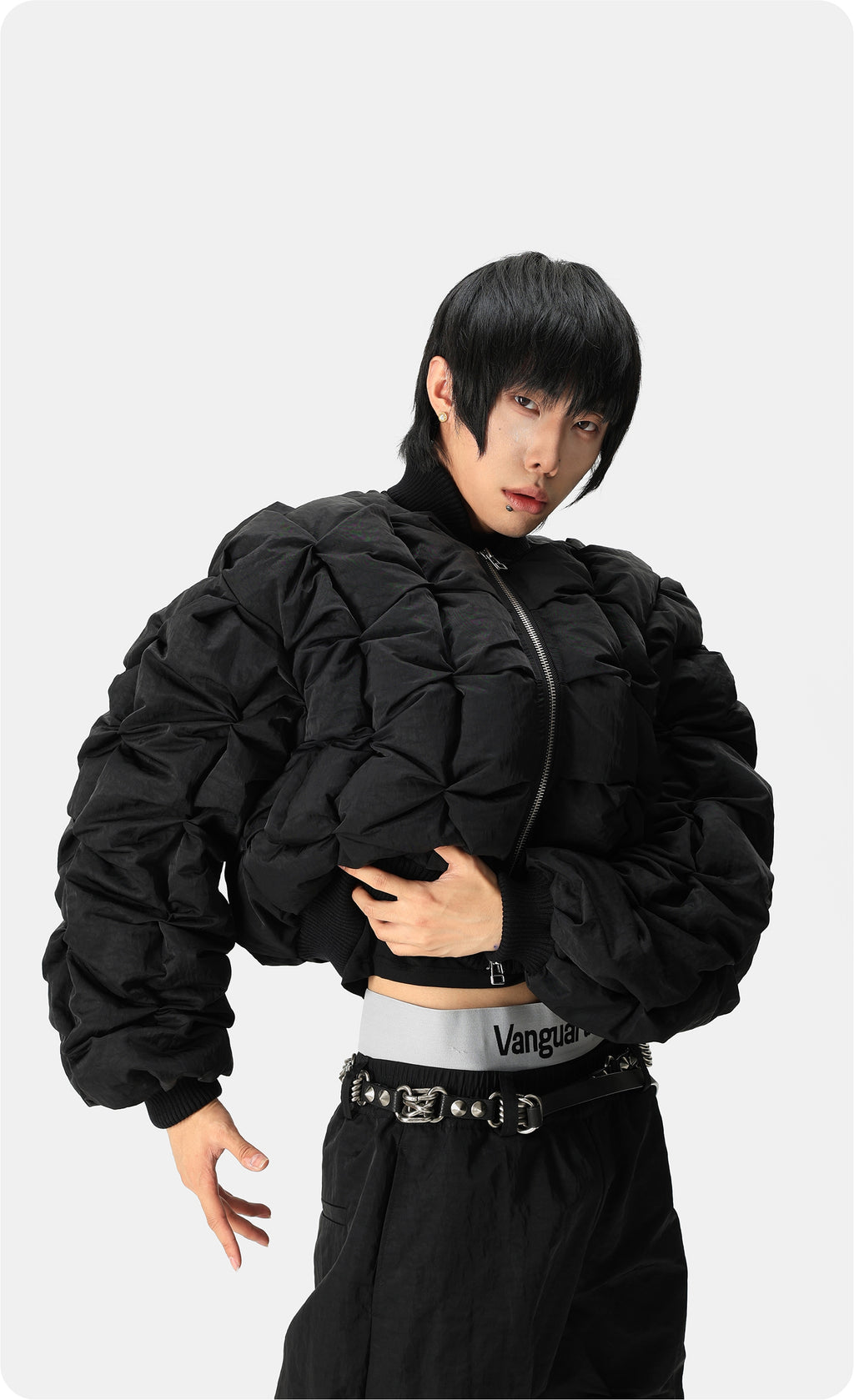 Vanguardia Matrix Twist Puffer Jacket