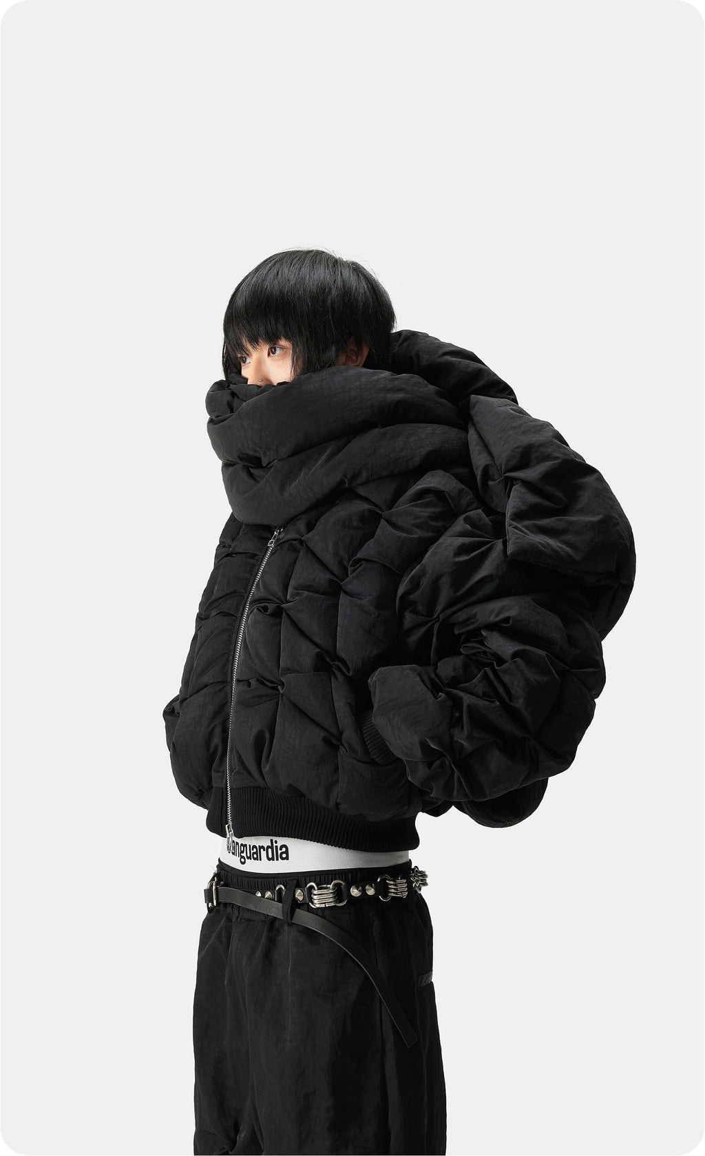 Vanguardia Matrix Twist Puffer Jacket