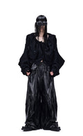 Vanguardia "Blade Array" Deconstructed Coated Pants