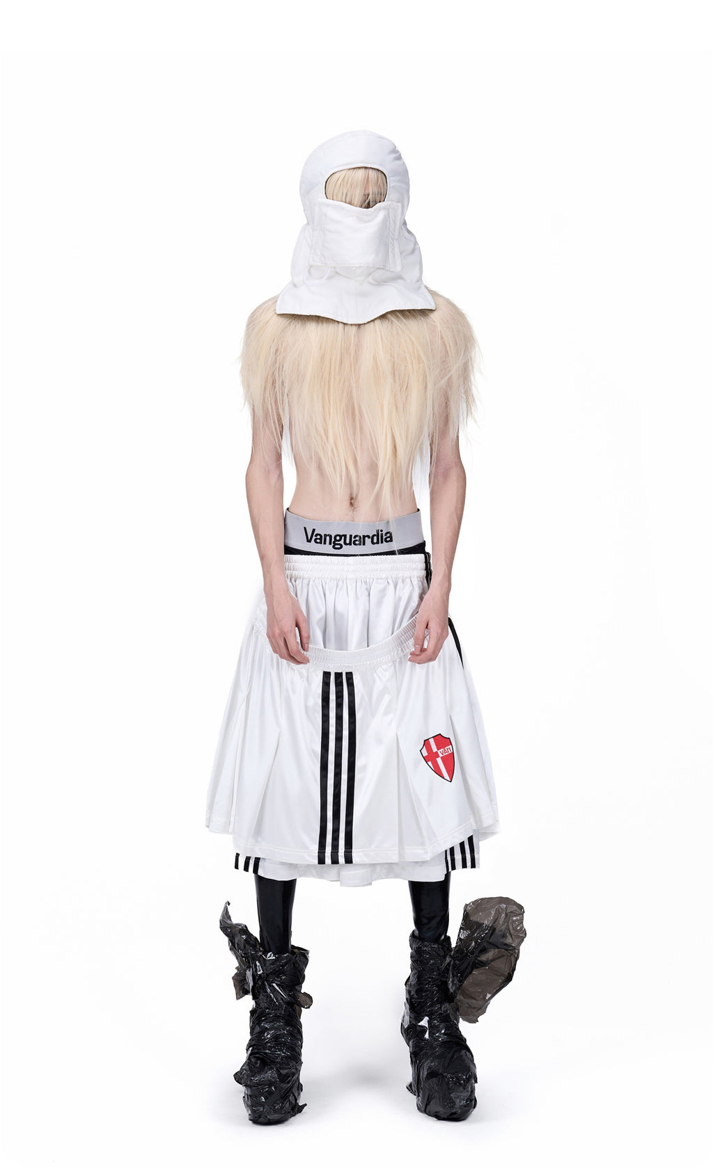 Vanguardia Integrated Deconstructed Skort - White