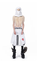 Vanguardia Integrated Deconstructed Skort - White