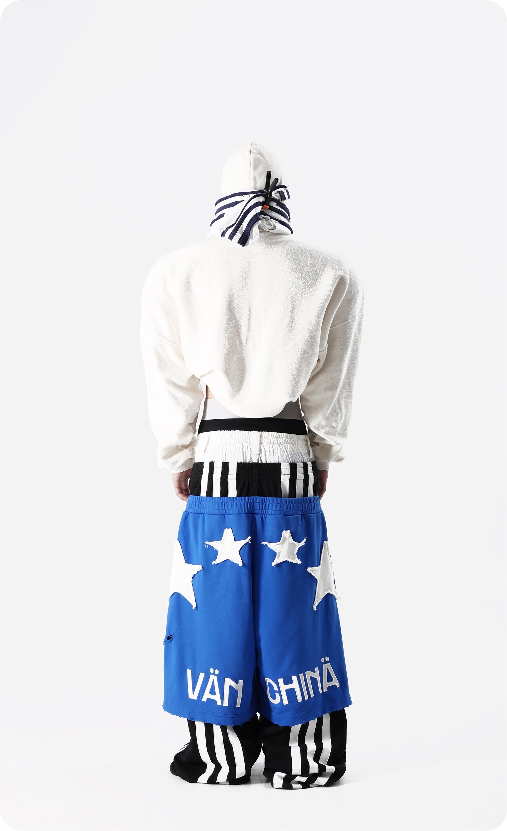 Vanguardia Fake Layering Paneled Joggers