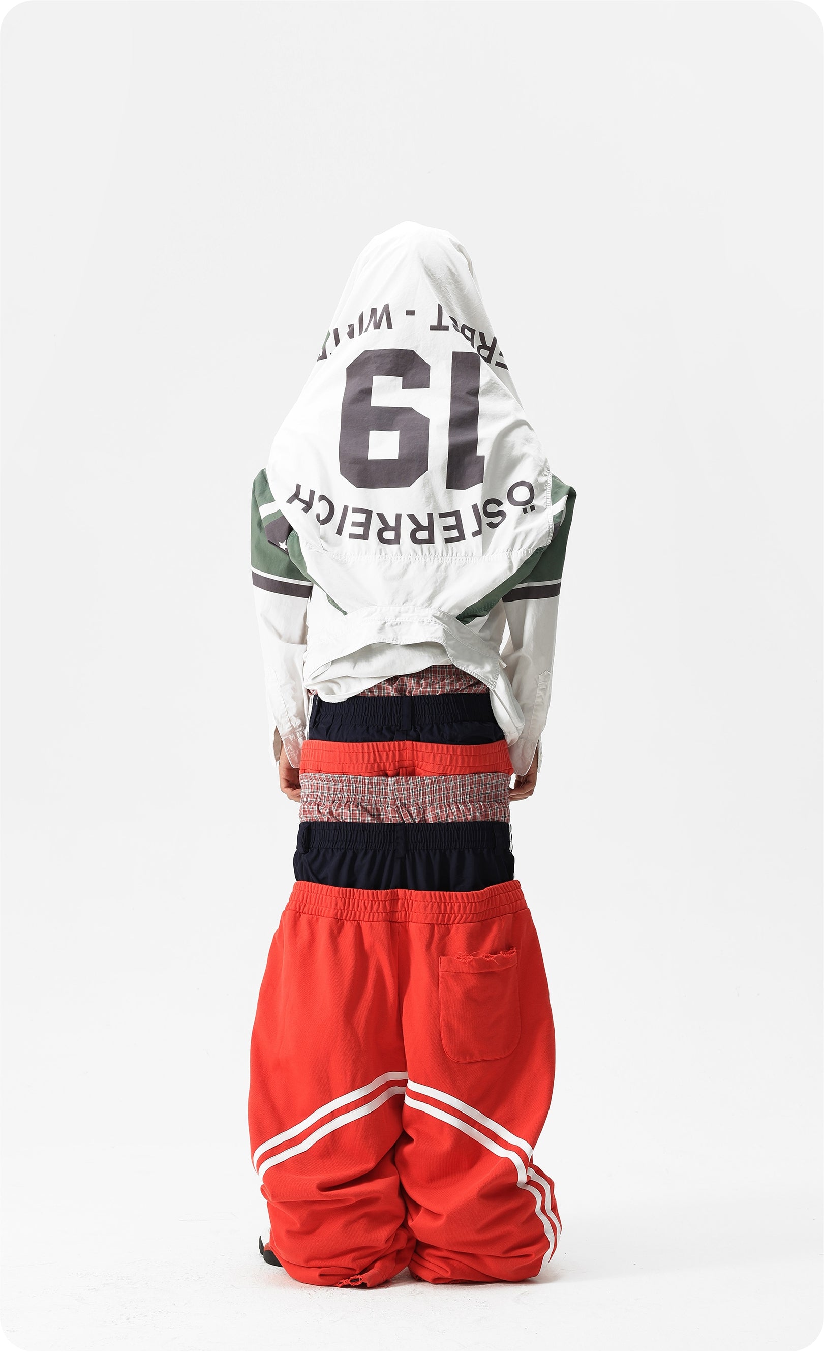 Vanguardia Fake Layering Paneled Joggers