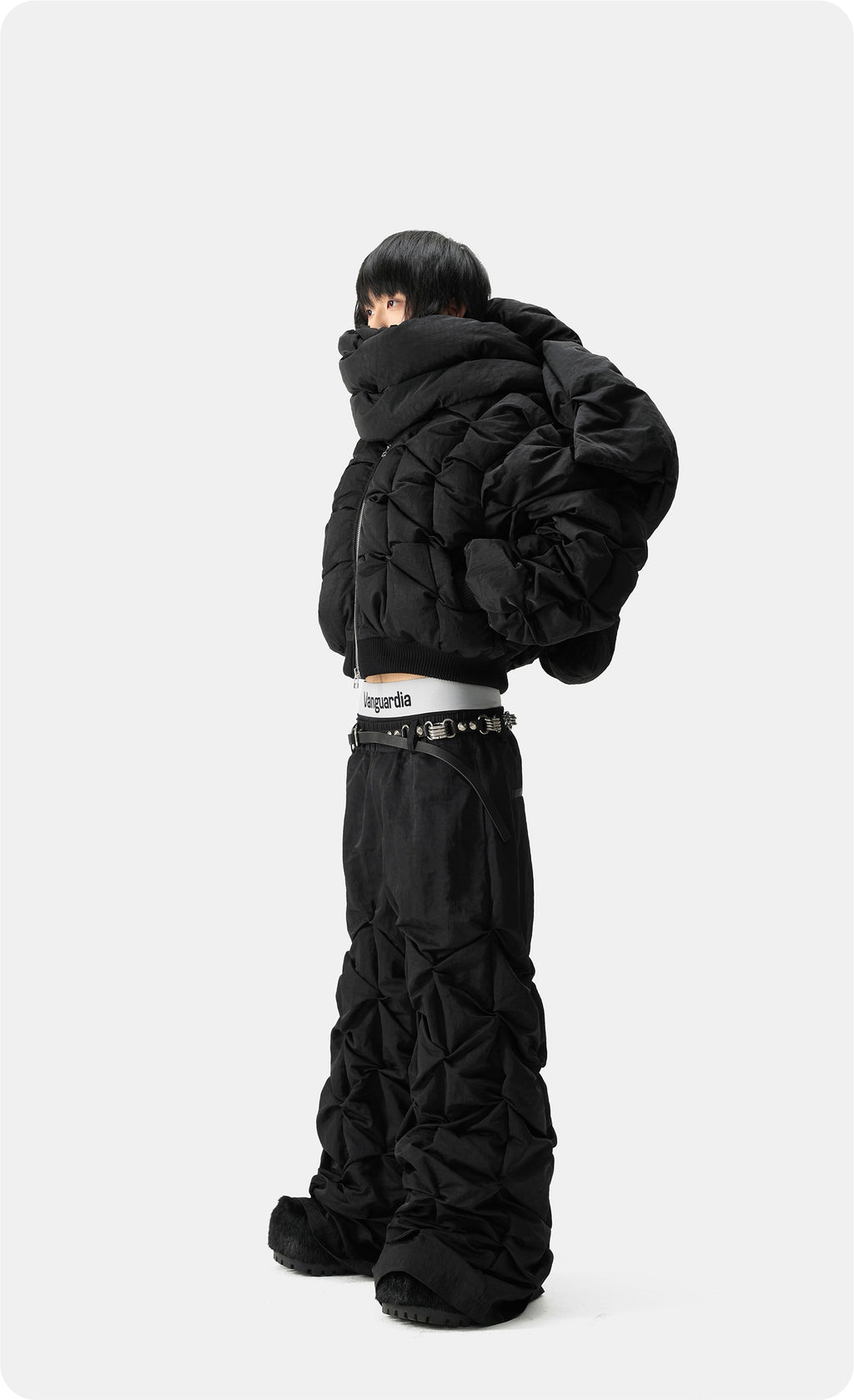 Vanguardia Matrix Twist Puffer Jacket