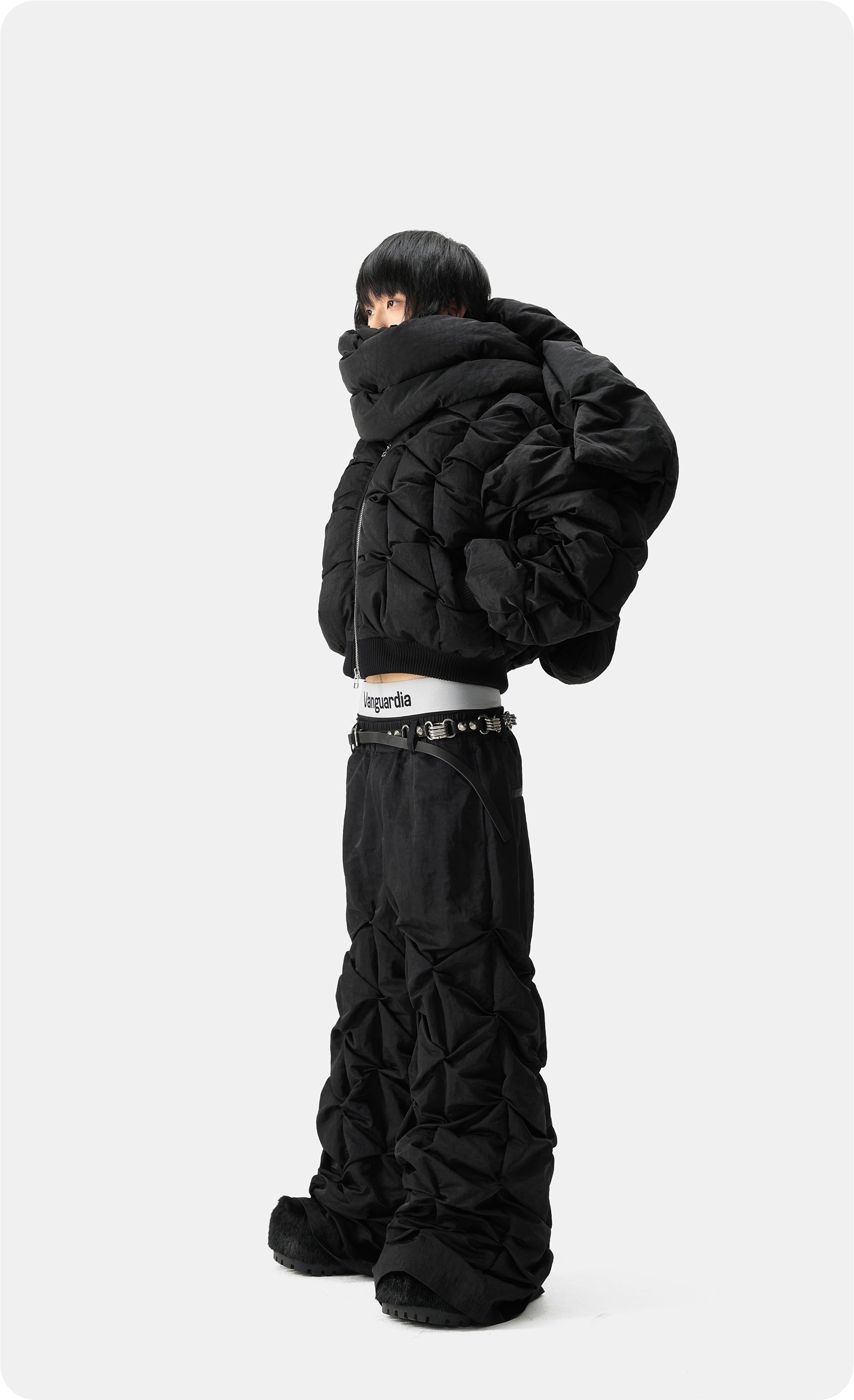 Vanguardia Matrix Twist Puffer Jacket
