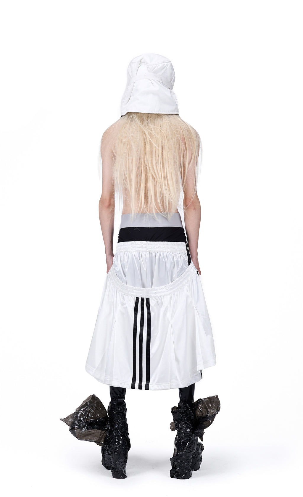 Vanguardia Integrated Deconstructed Skort - White