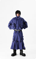 Vanguardia Multi-Pocket Matrix Quilted Jacket