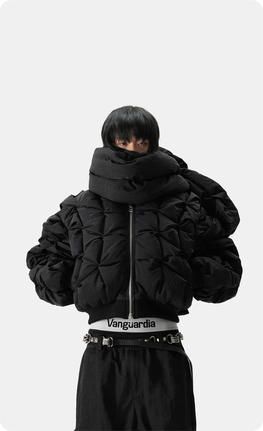 Vanguardia Matrix Twist Puffer Jacket