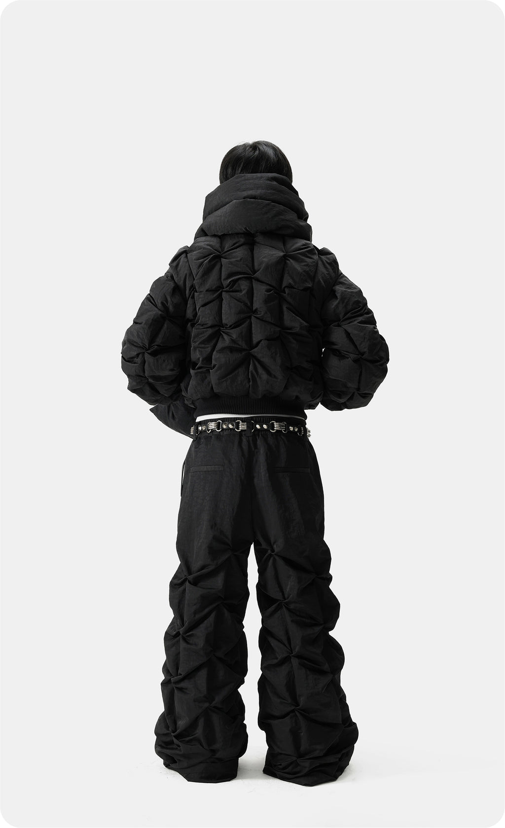 Vanguardia Matrix Twist Puffer Jacket