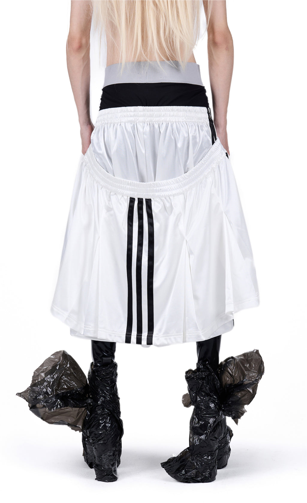 Vanguardia Integrated Deconstructed Skort - White