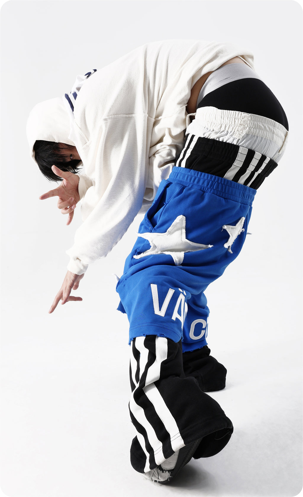 Vanguardia Fake Layering Paneled Joggers