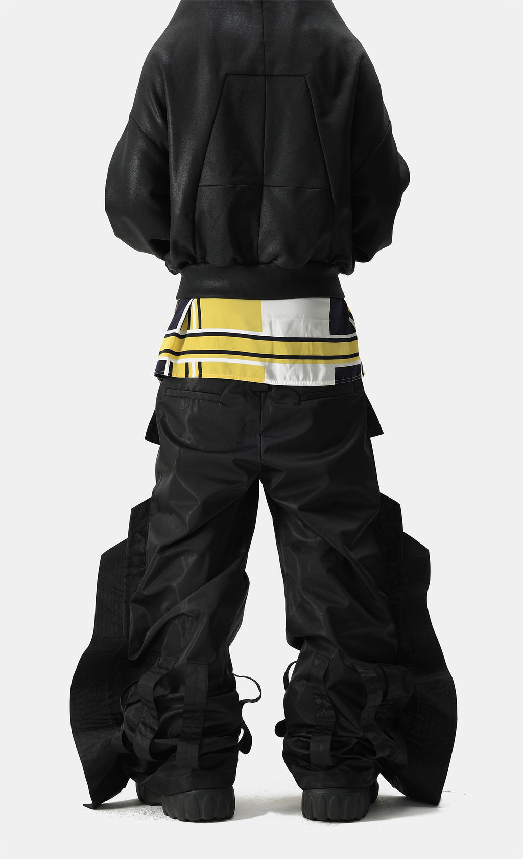 Vanguardia Deconstructed Nylon Pants