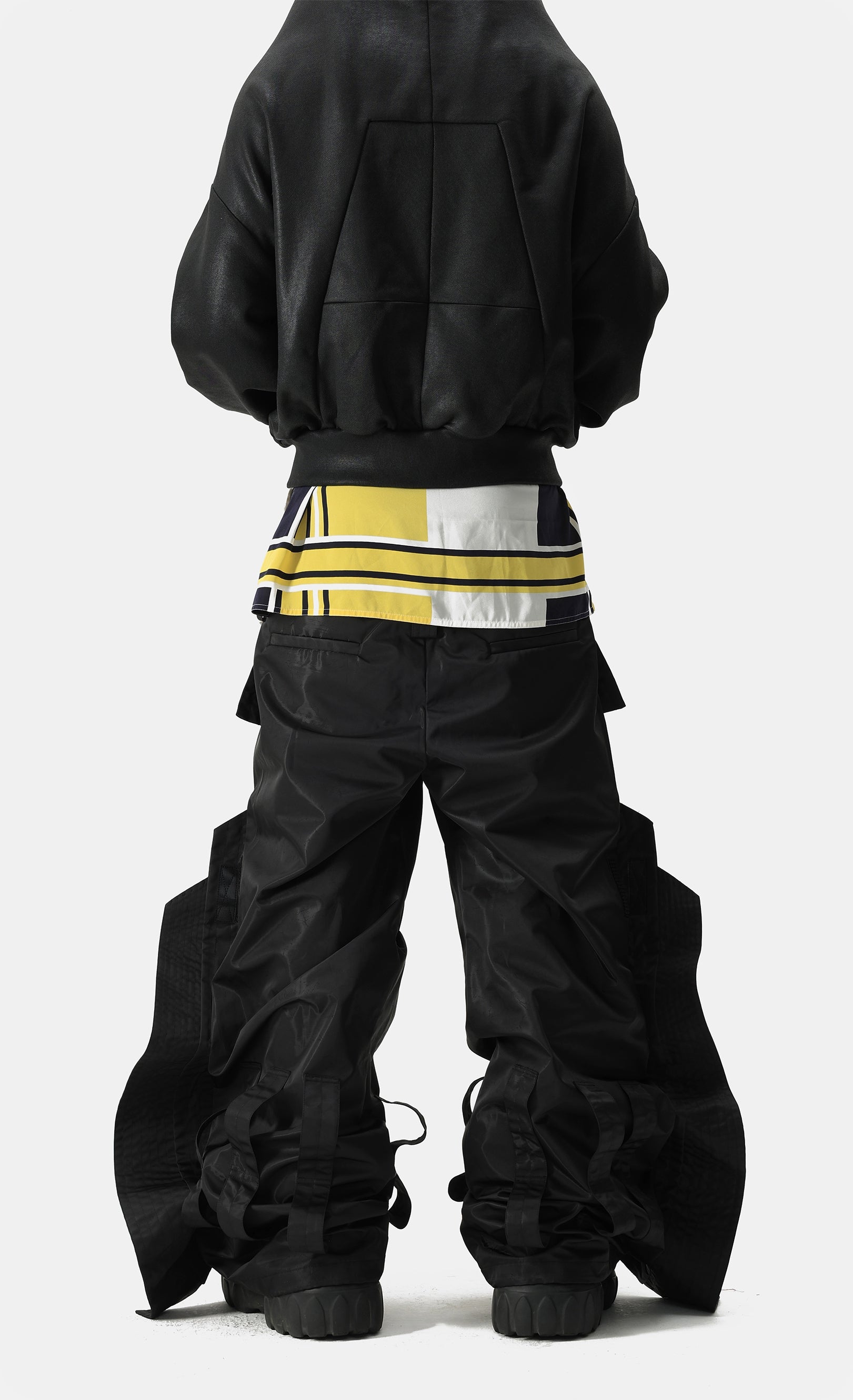 Vanguardia Deconstructed Nylon Pants