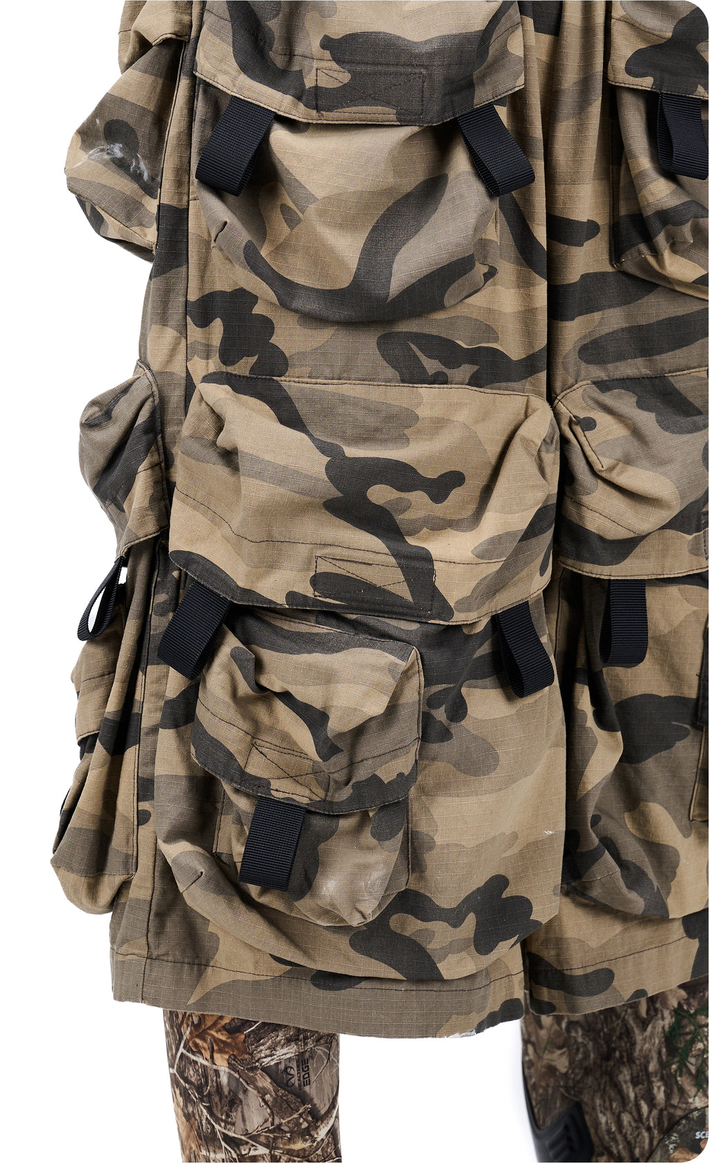 Vanguardia Heavy-Duty Camo Modular Cargo Capris