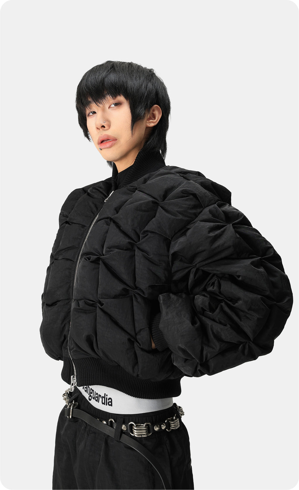 Vanguardia Matrix Twist Puffer Jacket