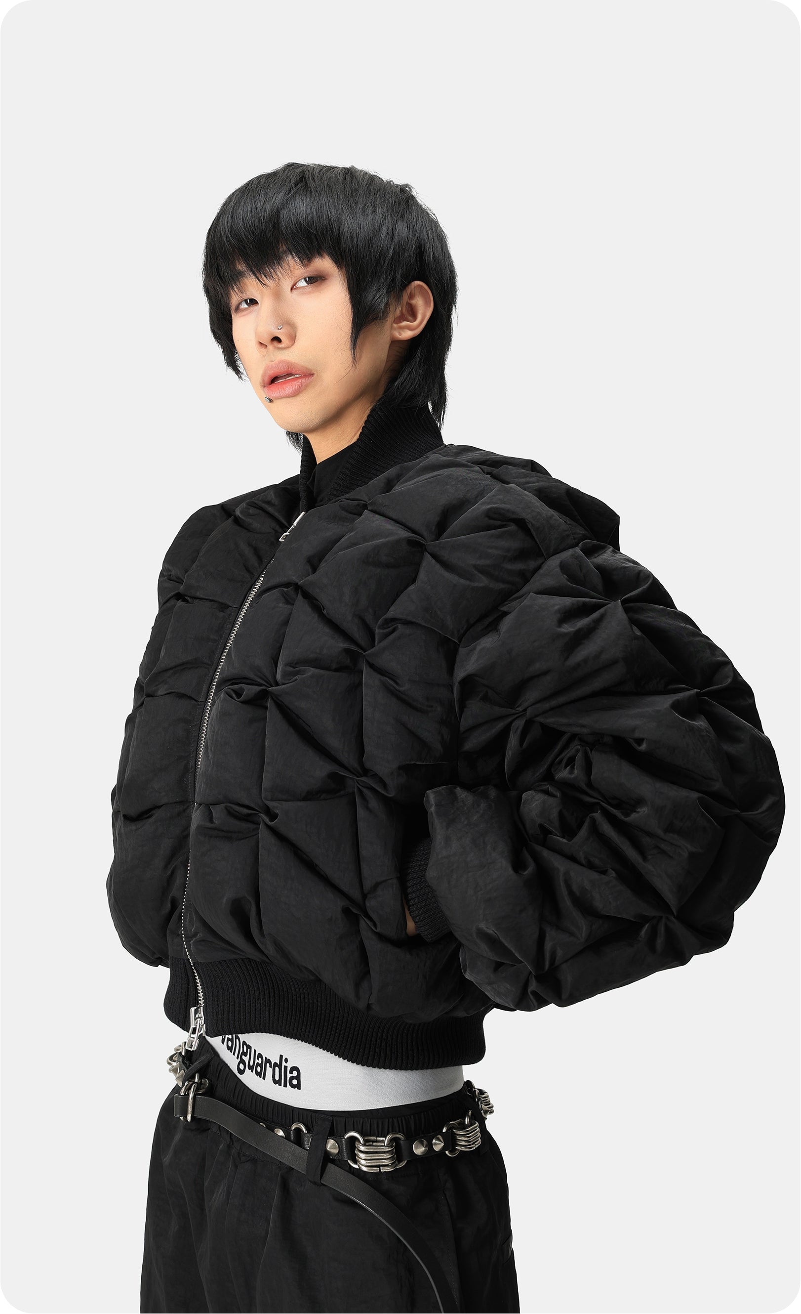 Vanguardia Matrix Twist Puffer Jacket